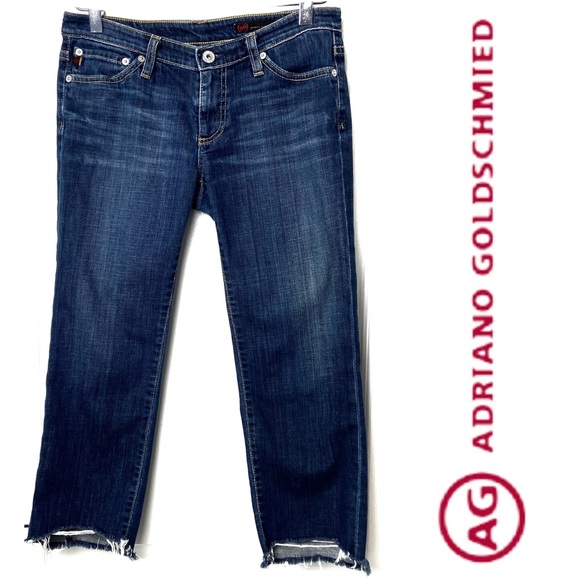 AG Adriano Goldschmied Denim - Anthropologie AG "The Capri” Jeans Size 27R